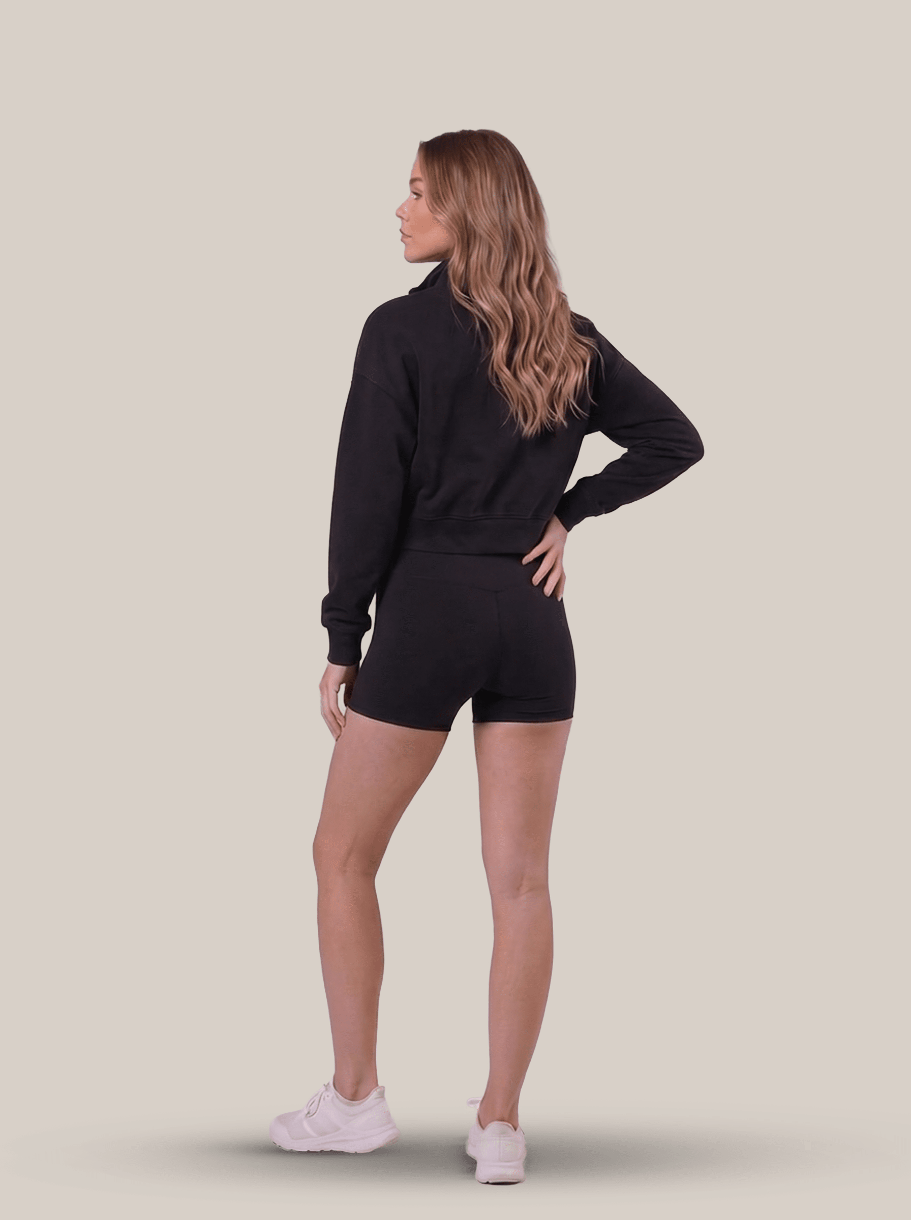 KYNETIC CROPPED QUARTER-ZIP Ascend Athletic 