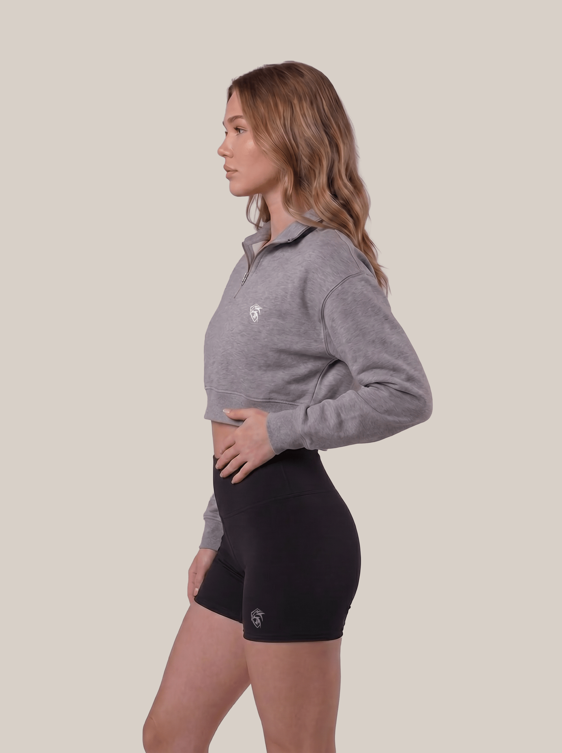 KYNETIC CROPPED QUARTER-ZIP Ascend Athletic 