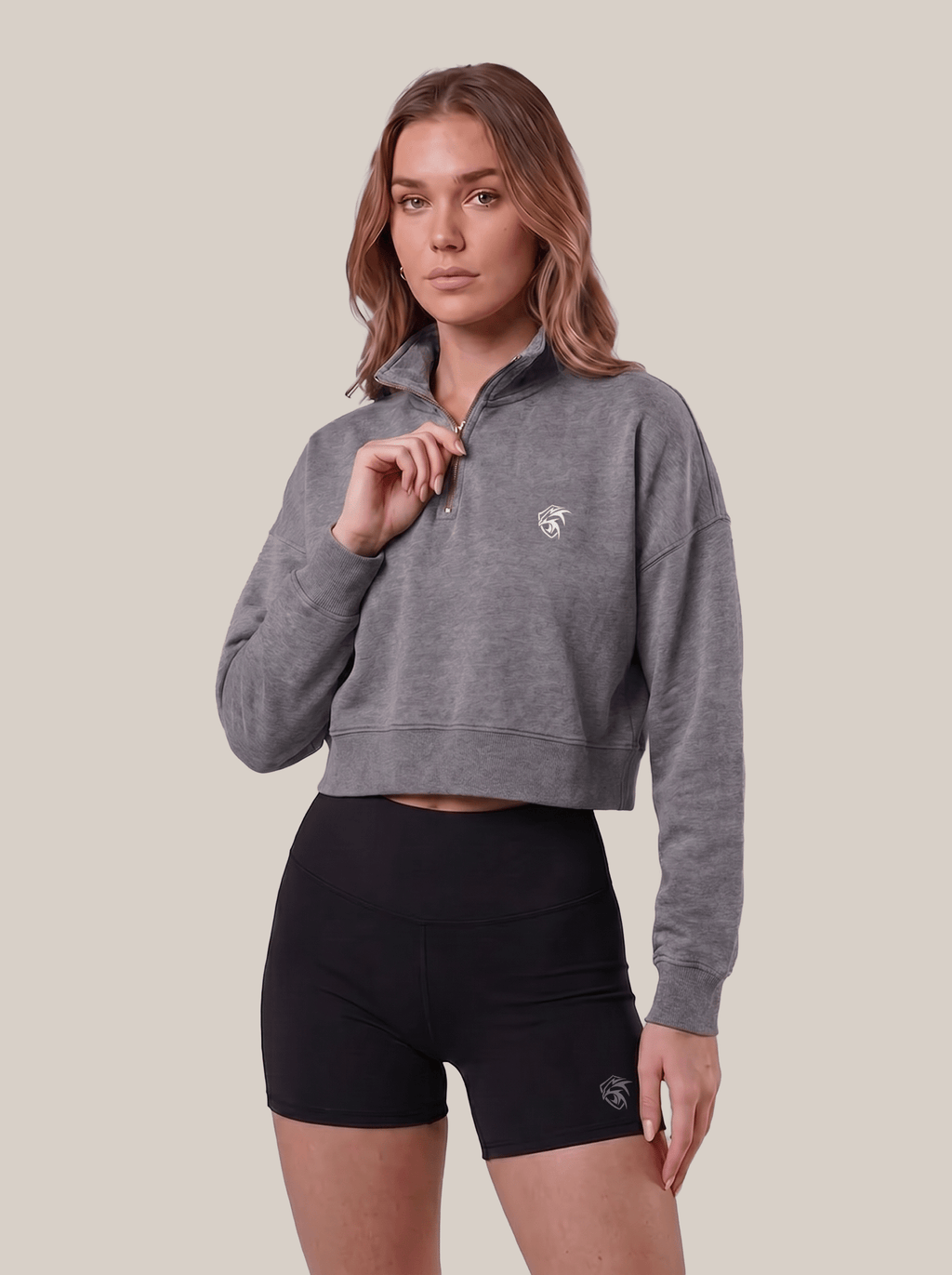 KYNETIC CROPPED QUARTER-ZIP Ascend Athletic 