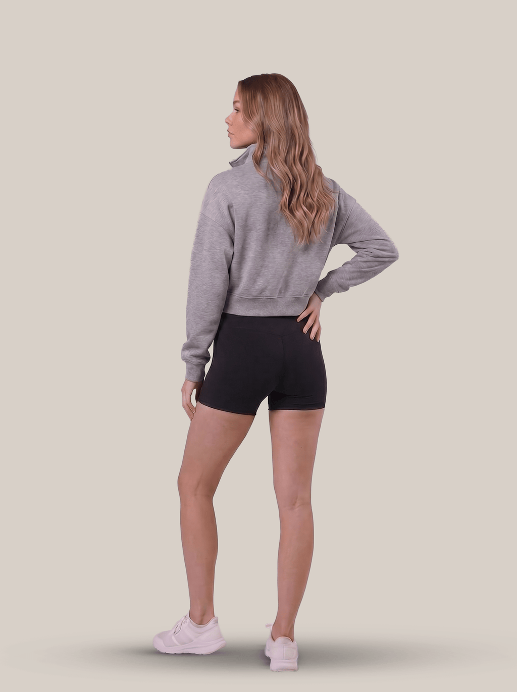 KYNETIC CROPPED QUARTER-ZIP Ascend Athletic 