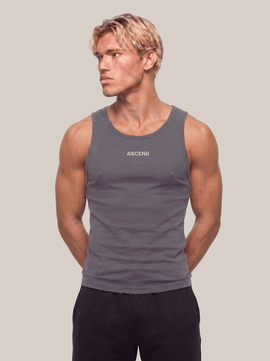 KYNETIC FITTED TANK-TOP Ascend Athletic 