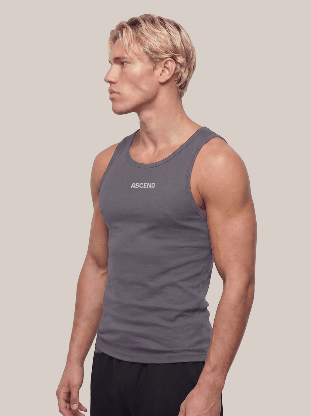 KYNETIC FITTED TANK-TOP Ascend Athletic 
