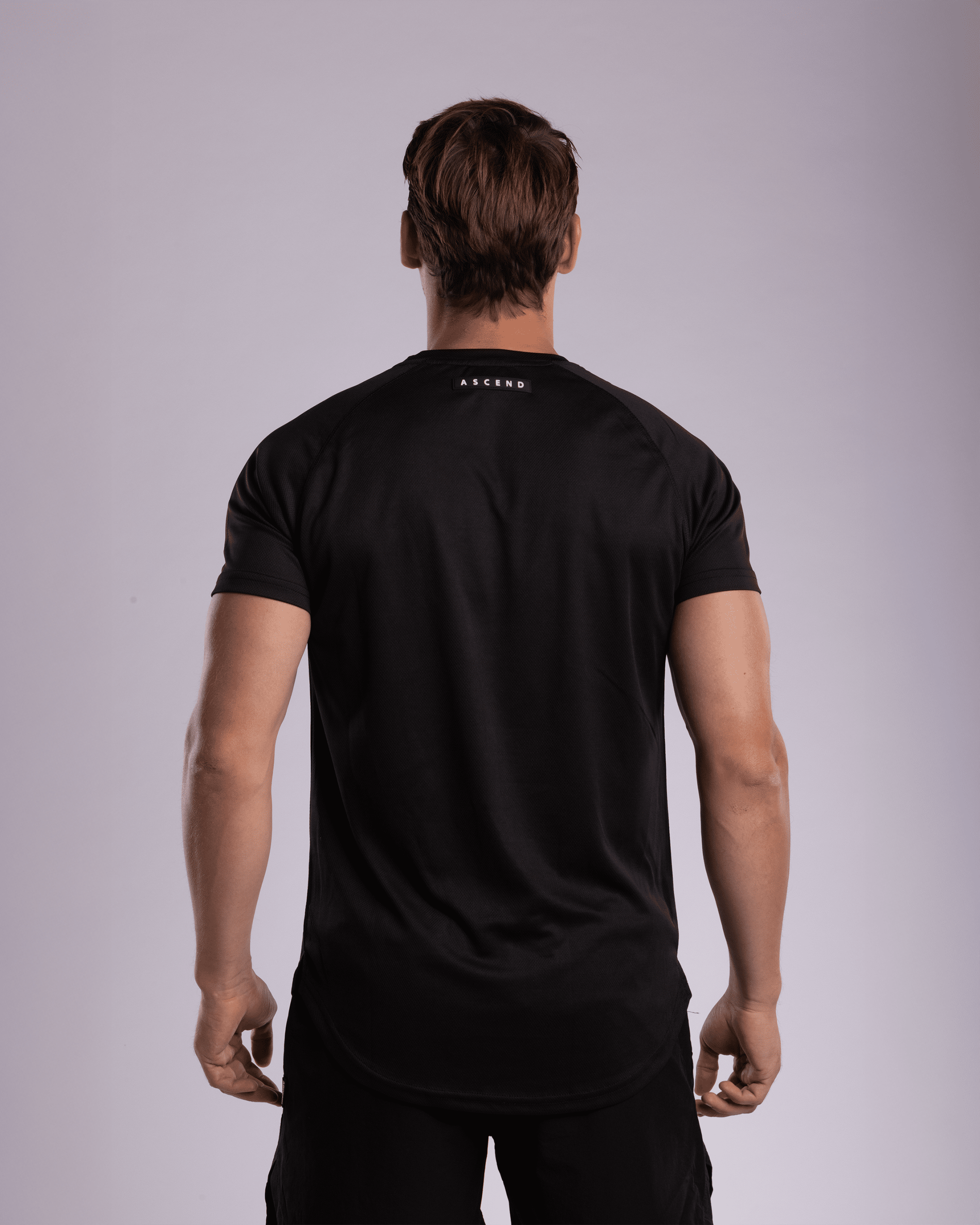 HyperMesh™ Active Tee | Black Ascend Athletic 