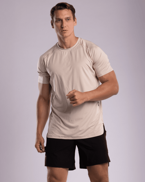 AirFlex™ Essential Tee | Dune Ascend Athletic 