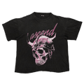 Pink Skull Tee | Black ODMPOD 