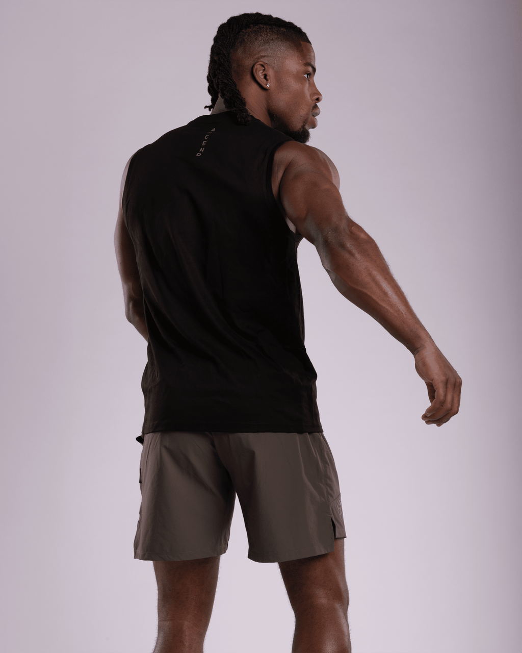 HyperMesh™ Fitted Tank | Black Ascend Athletic 